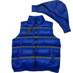 Gewatteerd Vest Afneembare Capuchon