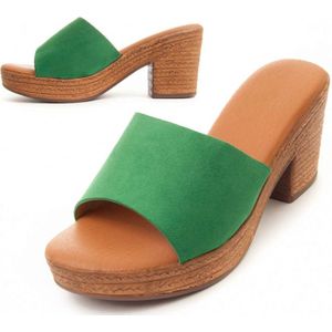 Montevita Heel Sandal Santal2 In Verde