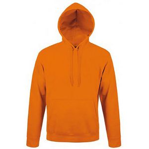 SOLS Snake Unisex Hooded Sweatshirt / Hoodie (Oranje) - Maat L