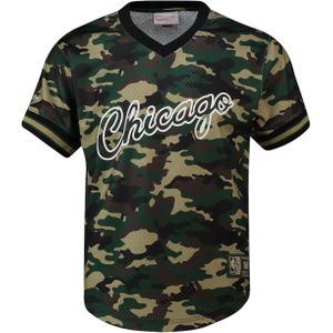 Mitchell & Ness - Camo Mesh T-shirt - Chicago Bulls - Heren