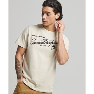 SUPERDRY Vintage T-shirt met geschreven tekst