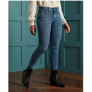 SUPERDRY Mid Rise Skinny Jeans
