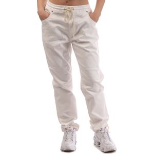 Dames Diesel 2031 D-Krailey Sweat Jeans in Off-White
