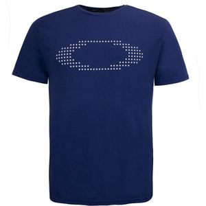 Oakley - Ellipse Star - T-shirt - Navy Blauw - Korte Mouw