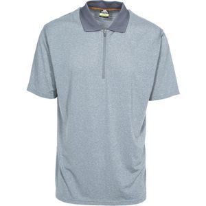 Trespass Heren Maraba Active Polo Shirt (Koolstofmarmer)