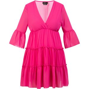 faina mini-jurk met ruches