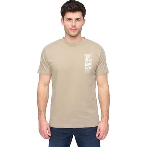 Duck and Cover Heren Tremake T-shirt (Licht Salie)