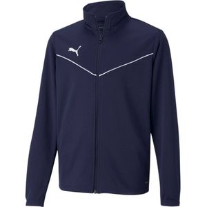 Puma Teamrise Jr Blauw Sweatshirt - Maat 5-6J / 110-116cm