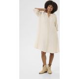 Tuniekjurk - Effen - Linnen - Uitgesneden Hals - Ruches