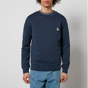 Heren Maison Kitsune Chillax Patch Regular Sweatshirt in Blauw