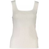 Geribbelde Tanktop Klassieke Stijl