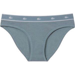 Lacoste Dames/Dames Katoenen Stretch Slips (Zilver)