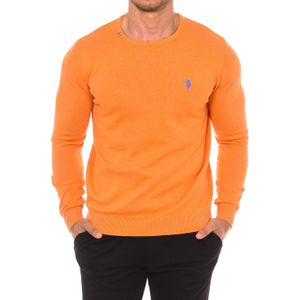 U.s. Polo Assn. - Lange Mouw Trui - Oranje - Katoen