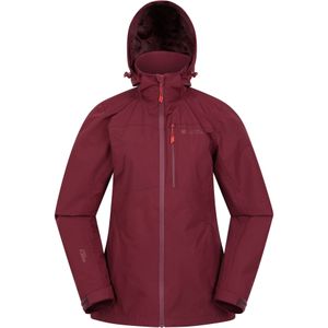 Mountain Warehouse Dames/Dames Rainforest II Extreme Waterdichte Jas (Bourgondië)