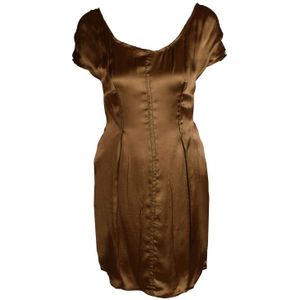 Prada - Jurkje - Bruin - Cocktailjurken