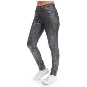 Dames Emporio Armani J20 Skinny-Fit Jeans in Grijs