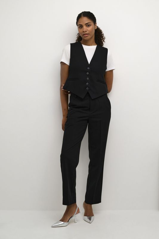 Vest - Zwart - Tight Fit