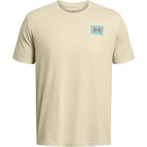Under Armour - Color Big Logo - T-shirt - Crème