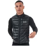 Emporio Armani EA7 Core ID bodywarmer met dons voor heren, zwart