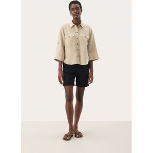 Blouse - Effen - Viscose - Driekwart Mouw - Normale Pasvorm