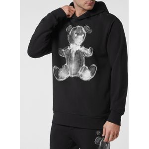 Philipp Plein - Hooded Sweatshirt Teddy - Zwart - Katoen - Heren
