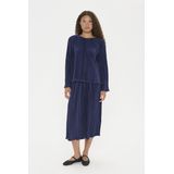 SAINT TROPEZ Rok ' ZuniSZ'  nachtblauw