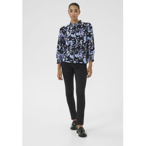 Overhemd met lang mouwen Regular fit Black/Blue Graphic Strokes black blue