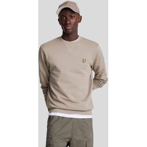 Lyle & Scott Heren Sweatshirt met ronde hals (Taupe)