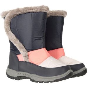 Mountain Warehouse Kinderen/Kinderen Caribou Adaptieve Sneeuwlaarzen (Donkerblauw) - Maat 18