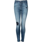 Guess - Skinny High Jeans - Blauw - Dames
