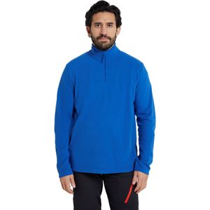Mountain Warehouse - Camber II - Fleece Top - Blauw - 100% Polyester