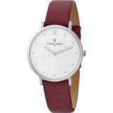 Pierre Cardin Belleville Simplicity dameshorloge Burgundy CBV.1015