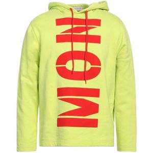 Moncler Craig Green Bold Branded Logo Yellow Hoodie - Maat M