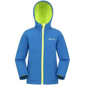 Mountain Warehouse Waterbestendige Soft Shell Jas voor kinderen/Kinderen (Kobalt)