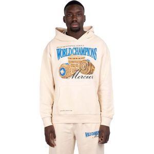 Mercier Heren Champions Ring Hoodie (Ecru)