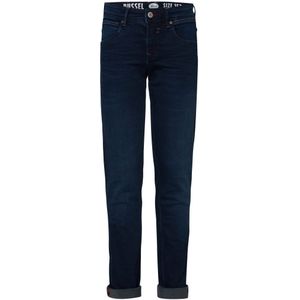 Petrol Industries - Jongens Russel Regular Tapered Fit Jeans Blackfoot - Blauw - Maat 10J / 140cm