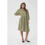 Jersey jurk Regular fit Vetiver green