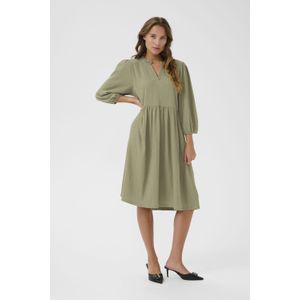 Jersey jurk Regular fit Vetiver green