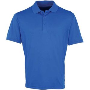 Premier Heren Coolchecker Pique Poloshirt (Koningsblauw)