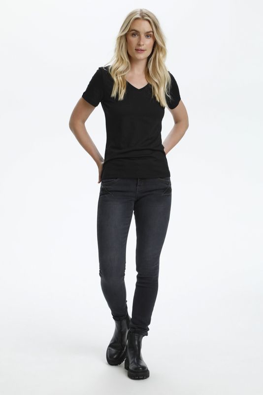 T-shirt Regular fit black