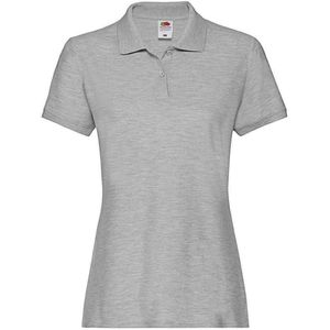 Fruit of the Loom Dames/Dames Premium Piqué Katoen Polo Shirt (Atletische Heide)
