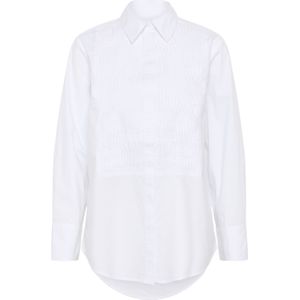 Part Two, Dames, Blouses & Shirts, Wit, Maat: S Katoen,