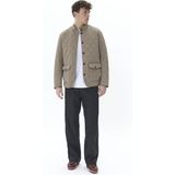Jas - Beige - Regular Fit - Tussenjassen