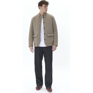 Jas - Beige - Regular Fit - Tussenjassen