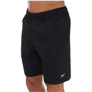 Heren Reebok Training Essentials Utility Shorts in Zwart