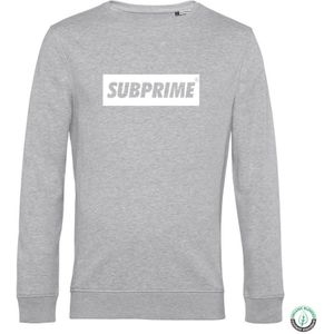 Subprime Sweaters Sweater Block Grey Grijs