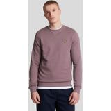 Lyle & Scott merk Highland Mauve paars pull-over sweatshirt
