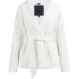 DreiMaster - Tussenjas - Wolwit - Dames - Wolmix