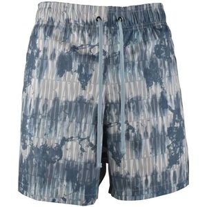 AMIRI - Zwemshort - Wit - Polyester - Elastische Taille met Trekkoord