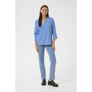 Blouse met lange mouwen Regular fit Ebb and Flow blue